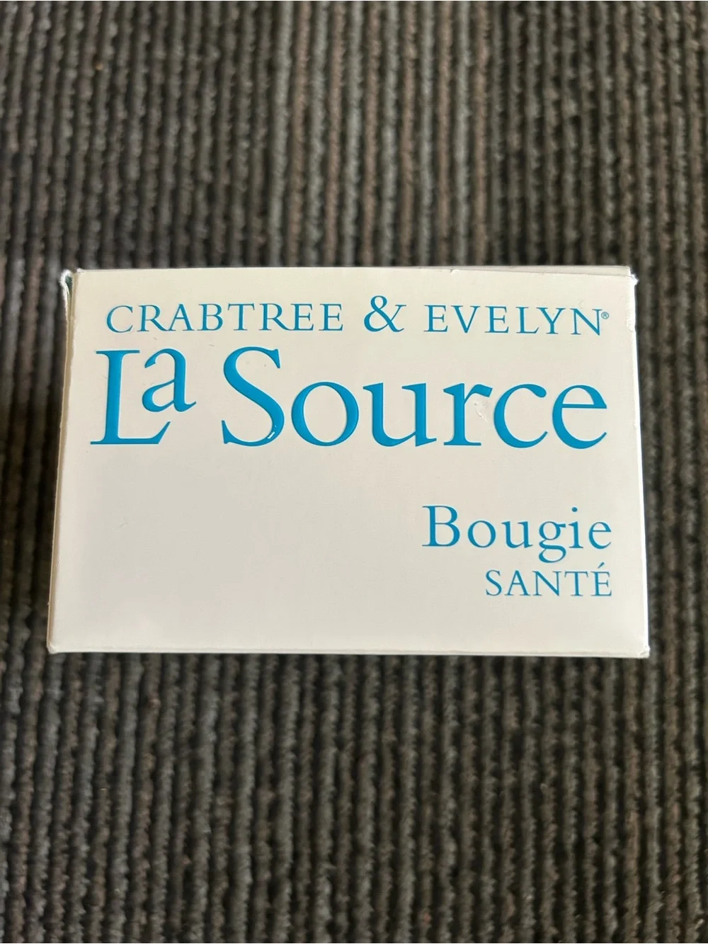 CRABTREE & EVELYN Vntg Large La Source Fragrance Spa Candle VERY RARE NIB UNUSED